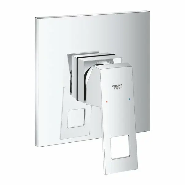 Baterie dus incastrata Grohe Eurocube crom lucios [1]
