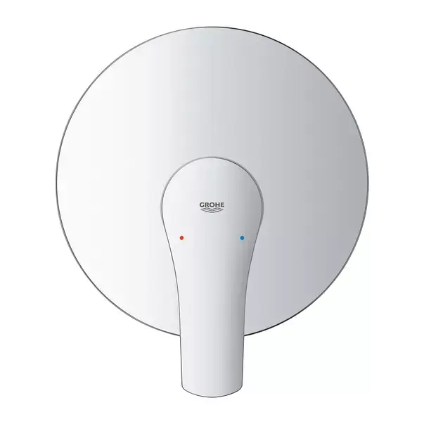 Baterie dus incastrata Grohe Eurosmart crom lucios cu corp ingropat [2]
