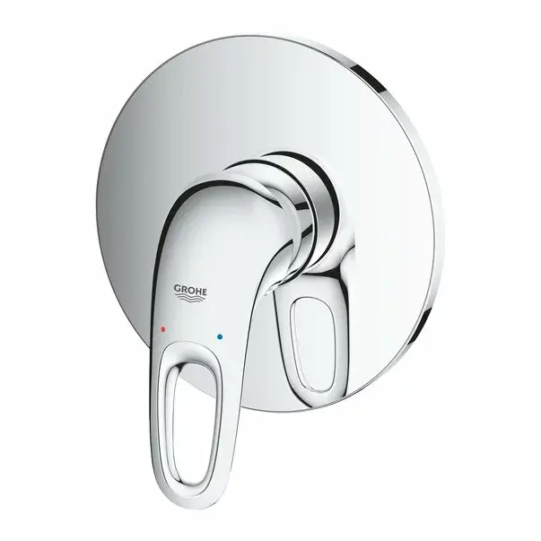 Baterie dus incastrata Grohe Eurostyle crom lucios [3]