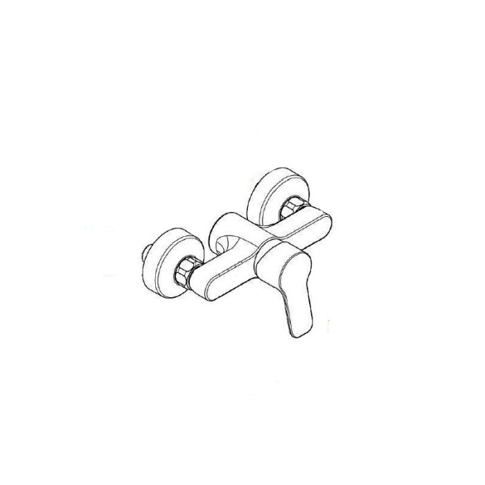 Baterie dus Kludi, Pure &amp; Easy, crom [4]