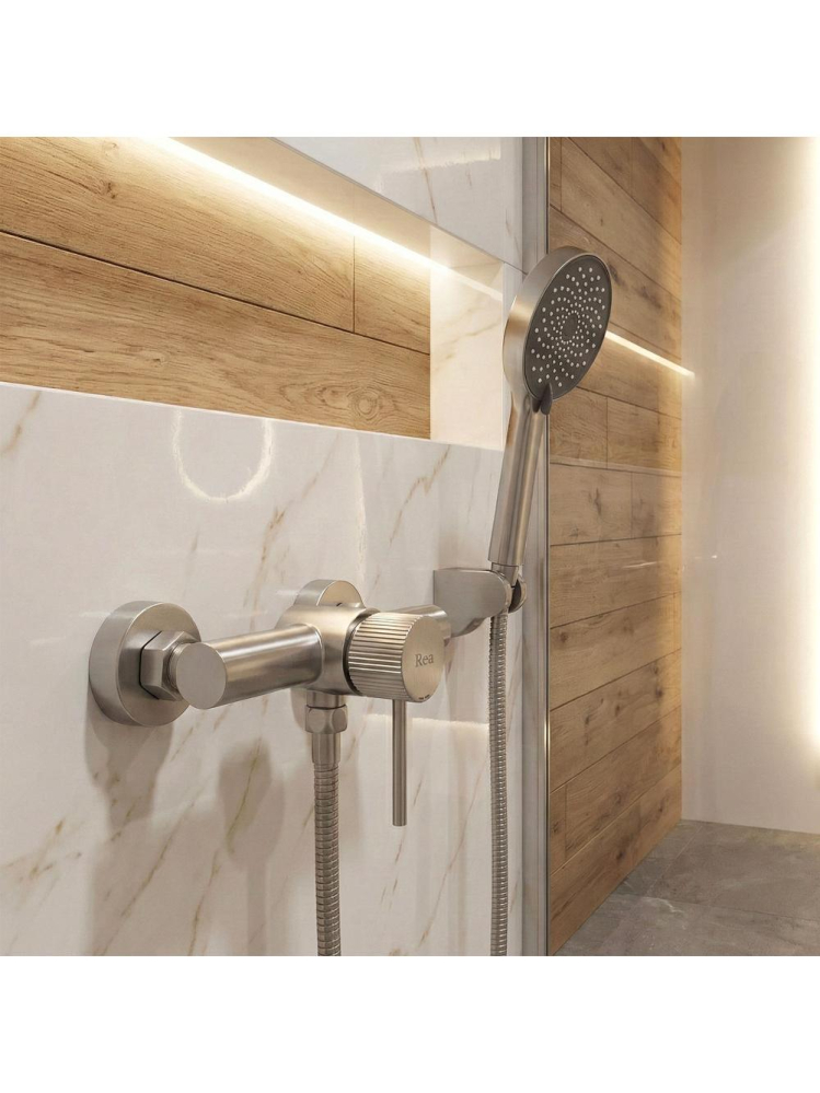 Baterie dus REA Lungo Stripe crom periat [3]