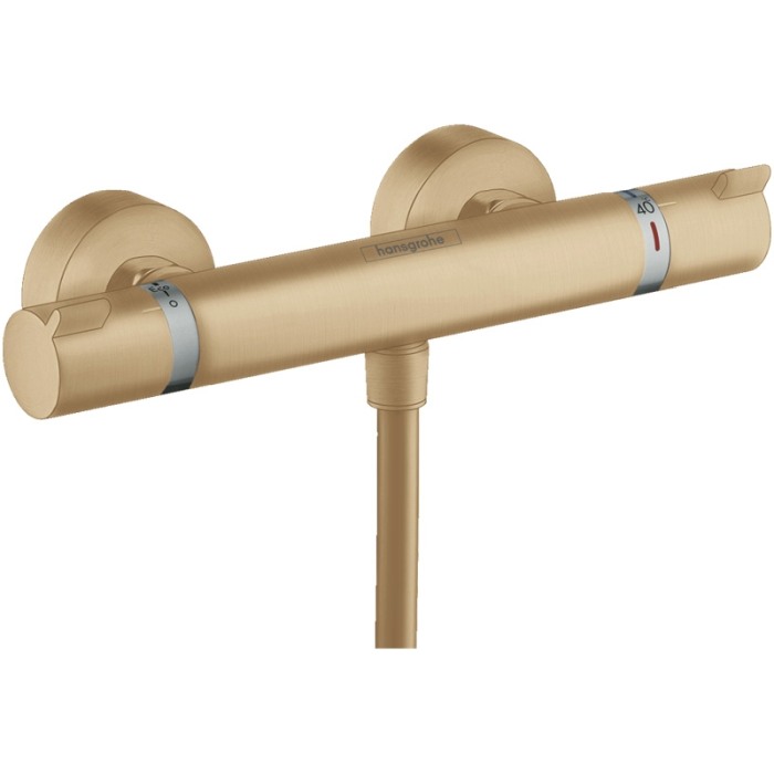 Baterie dus termostatata, Hansgrohe, Ecostat Comfort, bronz periat [1]
