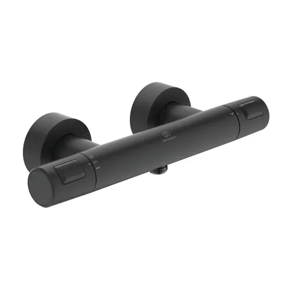Baterie dus termostatata Ideal Standard Ceratherm T25 negru mat [1]