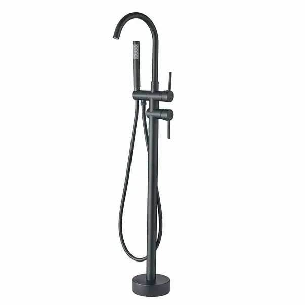 Baterie freestanding negru mat cada Rea Ortis [1]