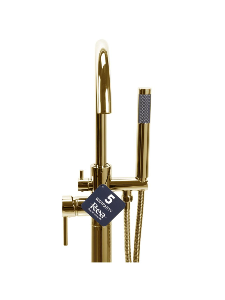 Baterie freestanding Rea MONO auriu [6]