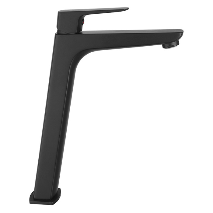 Baterie inalta de lavoar, Ferro, Vitto Verdeline, negru mat [1]