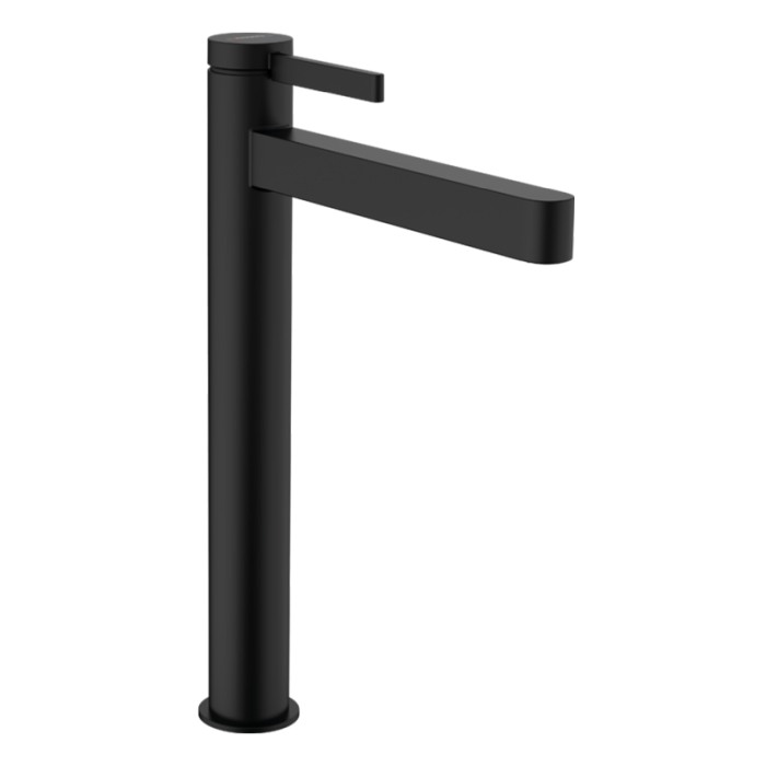 Baterie inalta de lavoar, Hansgrohe, Finoris 260, cu ventil, negru mat [1]