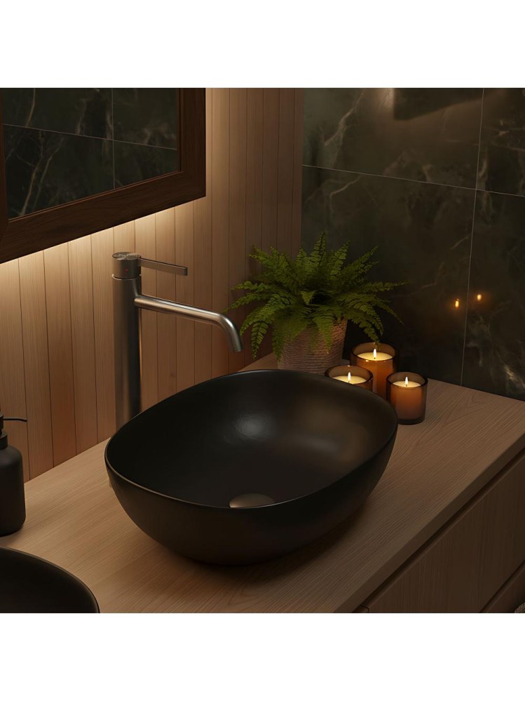 Baterie inalta de lavoar Rea Foster crom periat [12]