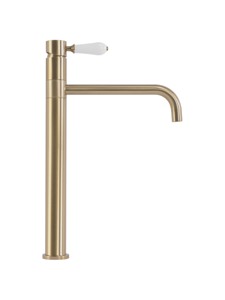 Baterie inalta de lavoar Rea Serra auriu periat  [4]