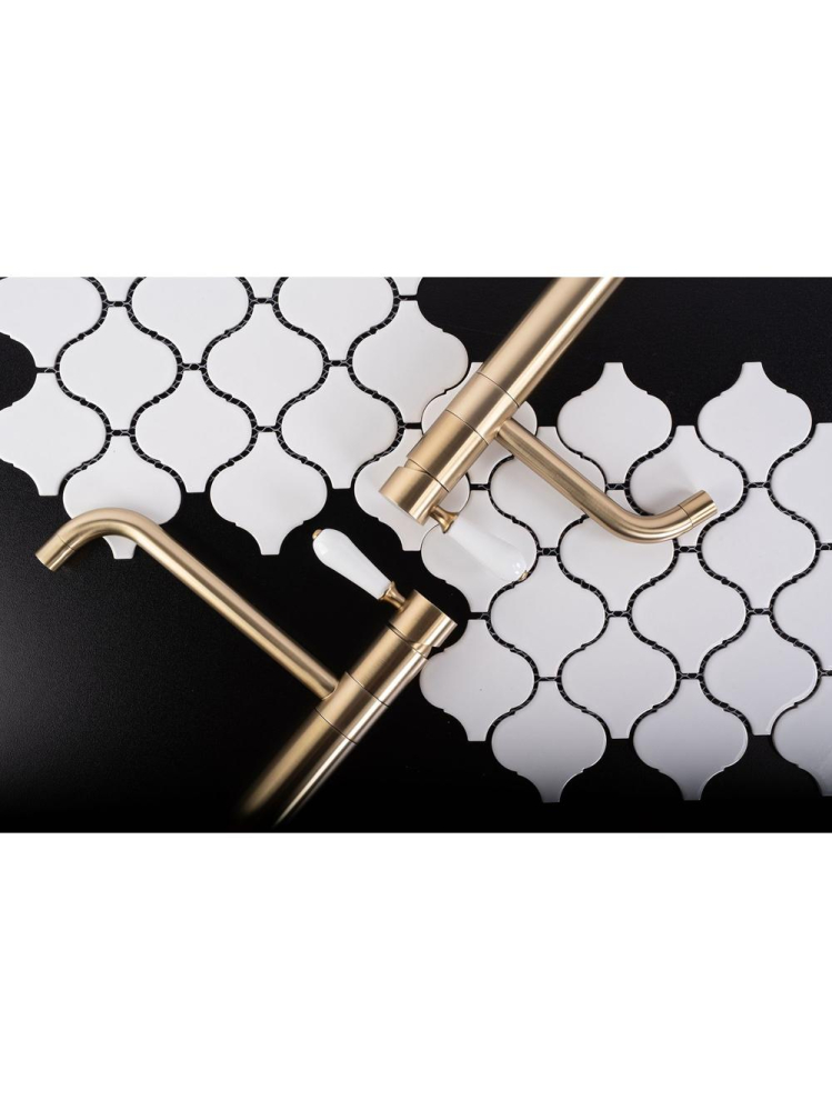 Baterie inalta de lavoar Rea Serra auriu periat  [12]