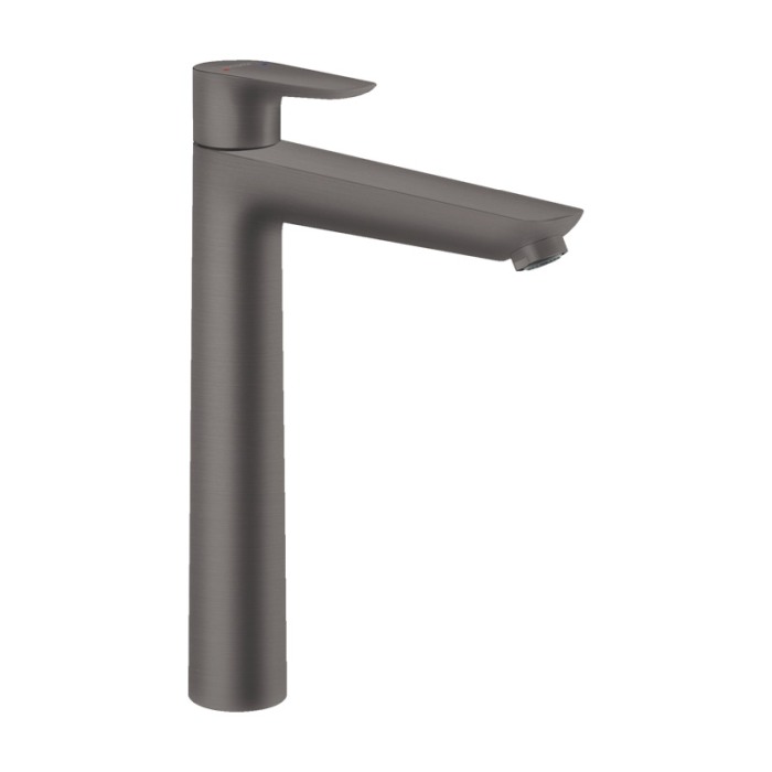 Baterie inalta lavoar, Hansgrohe, Talis E 240, cu ventil, negru periat [1]