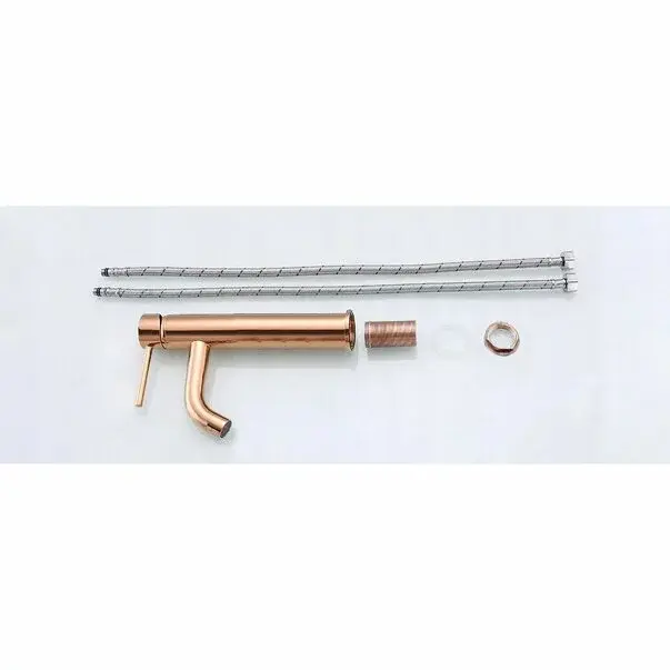 Baterie inalta lavoar Rea Lungo rose gold [6]