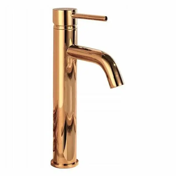 Baterie inalta lavoar Rea Lungo rose gold [1]