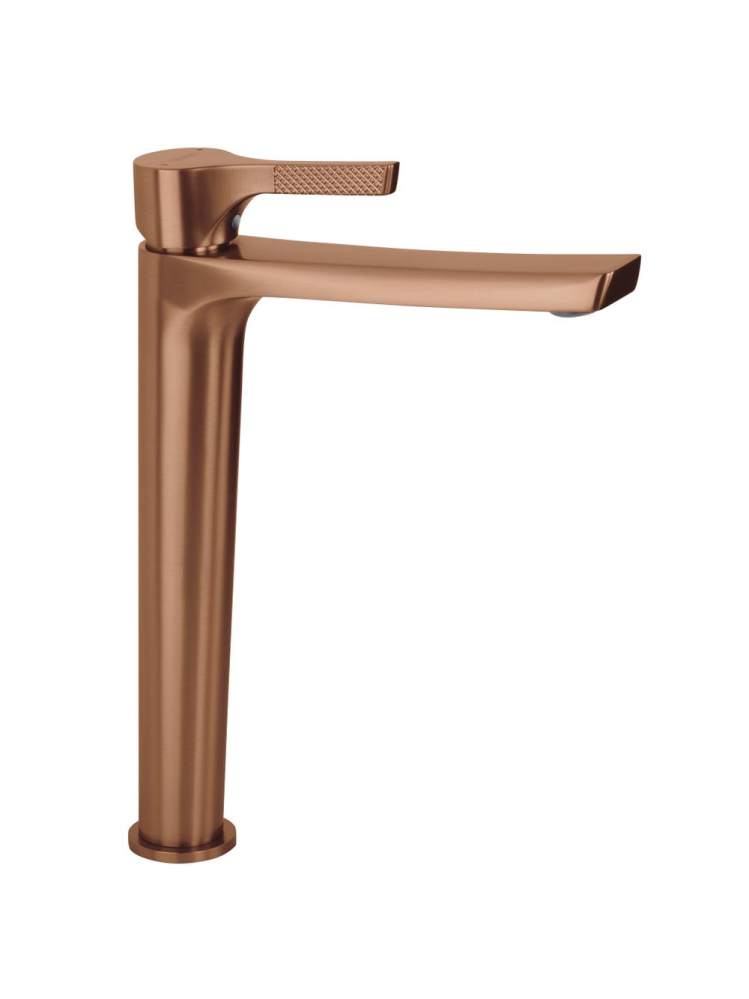 Baterie lavoar Rea Maxim cupru periat 294mm montaj blat PVD alamă [9]