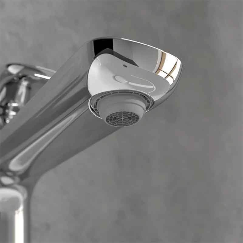 Baterie înaltă pentru lavoar Villeroy&Boch, O.Novo 240, cu ventil click-clack, crom [6]