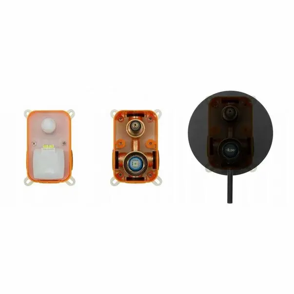 Baterie incastrata auriu cada Rea Lungo ingropat si set de dus inclus [2]