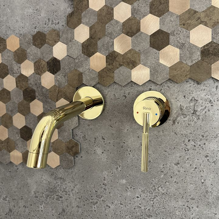 Baterie incastrata Rea Argon auriu + BOX [4]