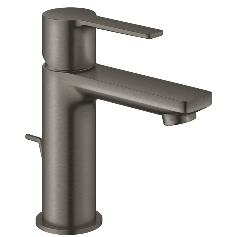 Baterie lavoar antracit mat Grohe Lineare, cu ventil pop-up, marime XS [1]
