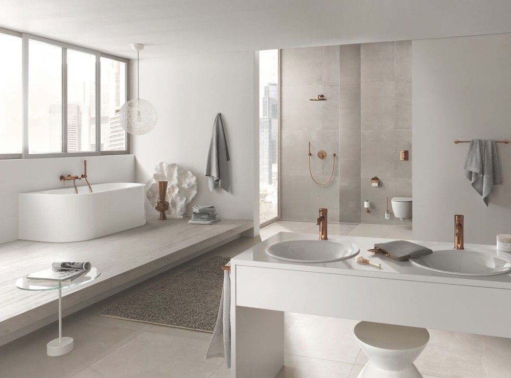 Baterie lavoar cupru Grohe Essence, S fara ventil [3]