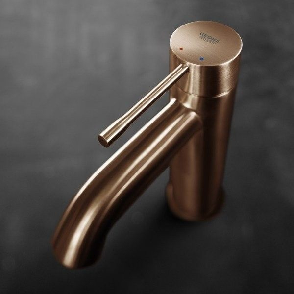 Baterie lavoar cupru mat Grohe Essence, S cu ventil pop-up [2]