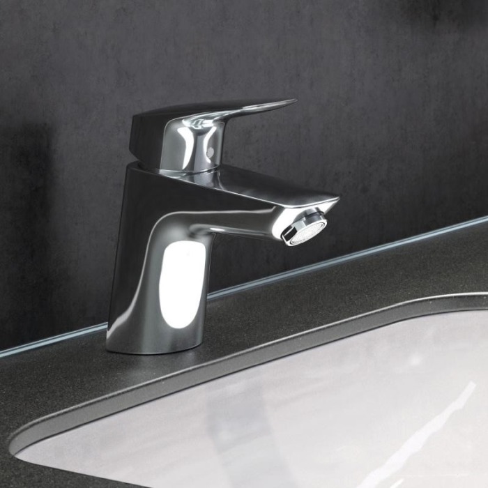 Baterie lavoar fara ventil, Hansgrohe, Logis, crom [7]