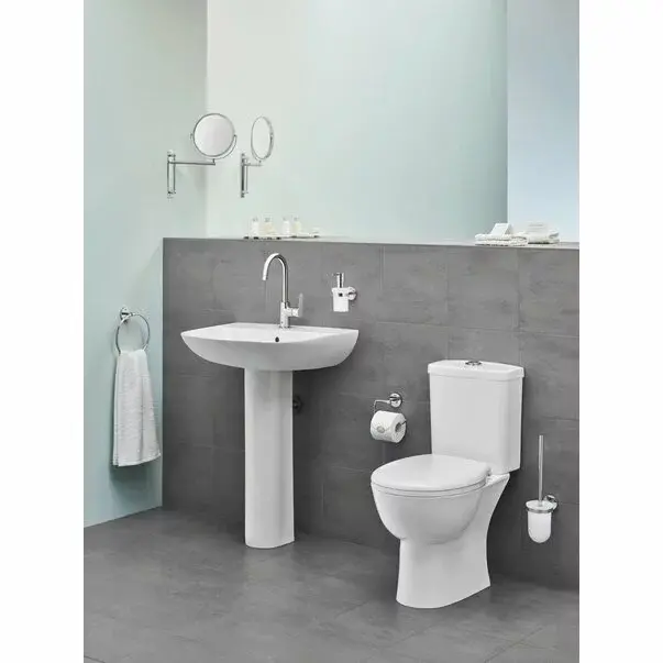 Baterie lavoar Grohe BauEdge L pipa tip C crom lucios [2]