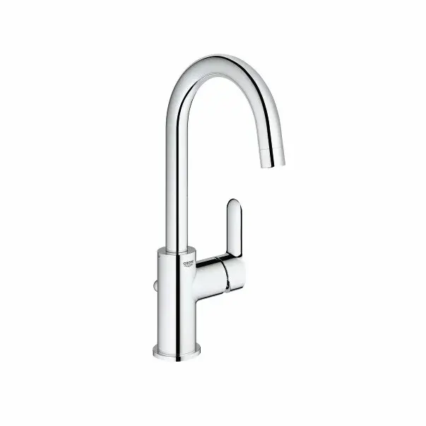 Baterie lavoar Grohe BauEdge L pipa tip C crom lucios [1]