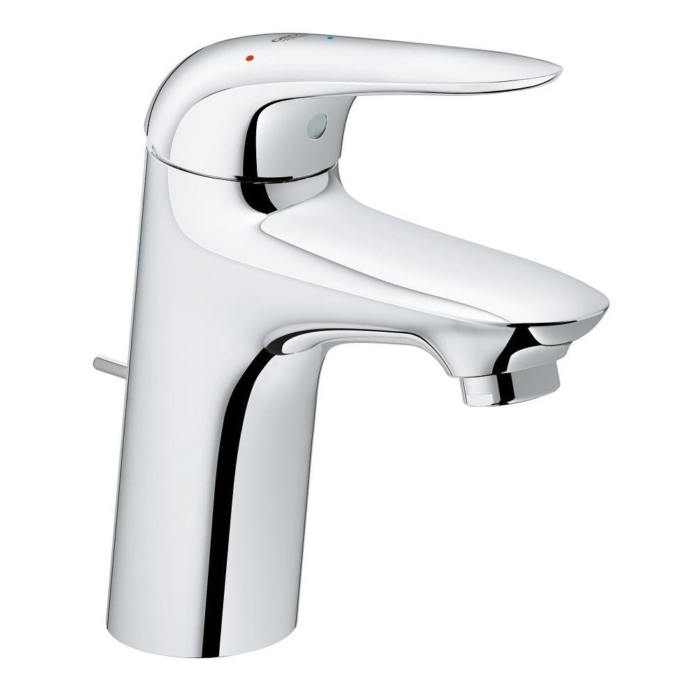 Baterie lavoar Grohe Eurostyle, cu ventil pop-up si maner plin, cold start [1]