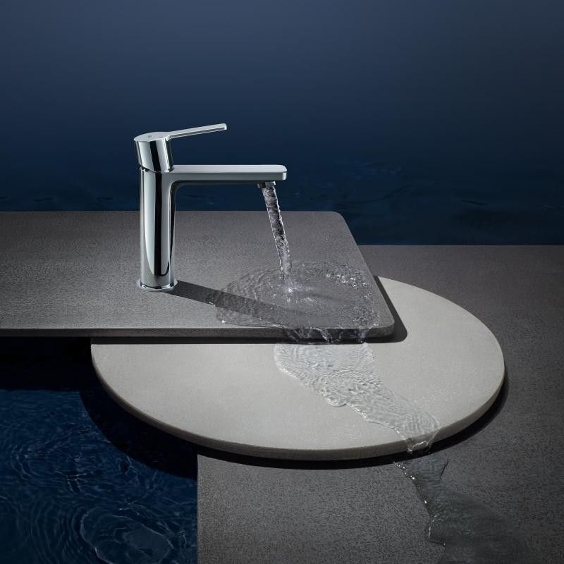 Baterie lavoar Grohe Lineare, cu ventil click-clack [2]