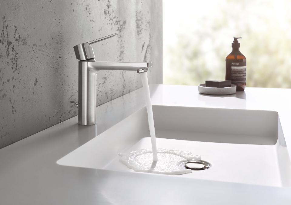 Baterie lavoar Grohe Lineare, cu ventil click-clack [3]