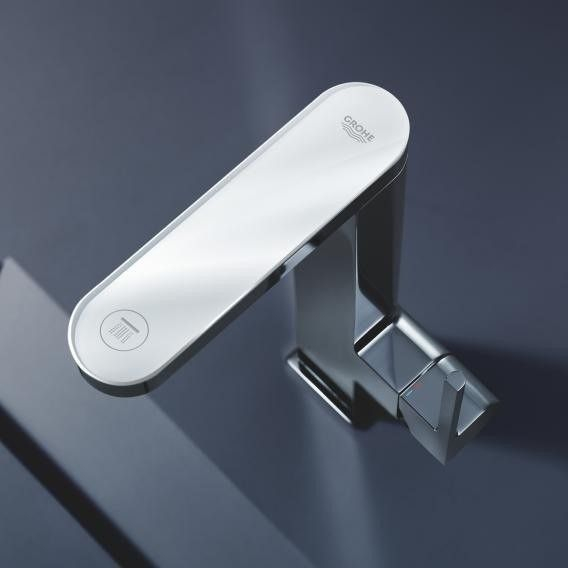 Baterie lavoar Grohe Plus, pipa pivotanta si afisaj LED, ventil click clack [4]