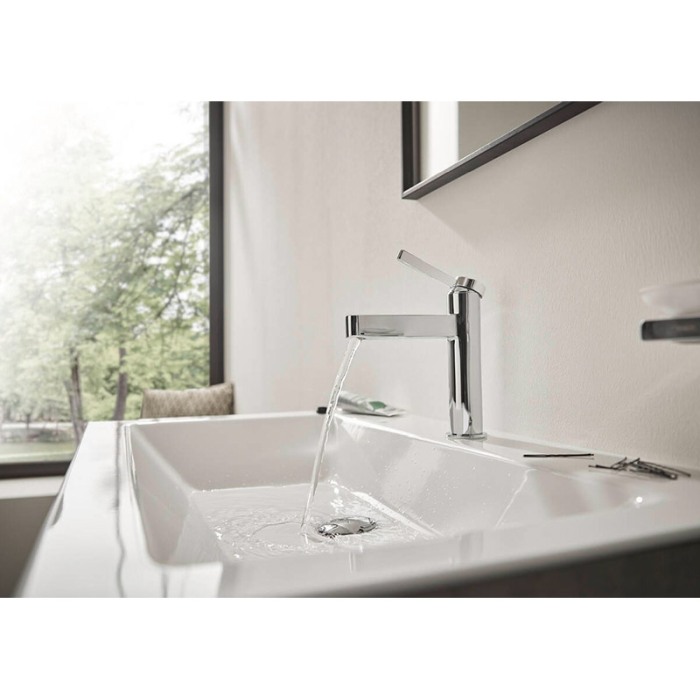 Baterie lavoar, Hansgrohe, Finoris 100, pentru apa rece, crom [6]