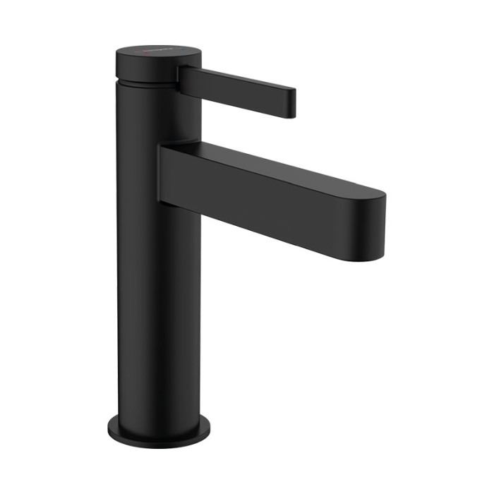 Baterie lavoar, Hansgrohe, Finoris 110, cu ventil Push-Open, negru mat [1]