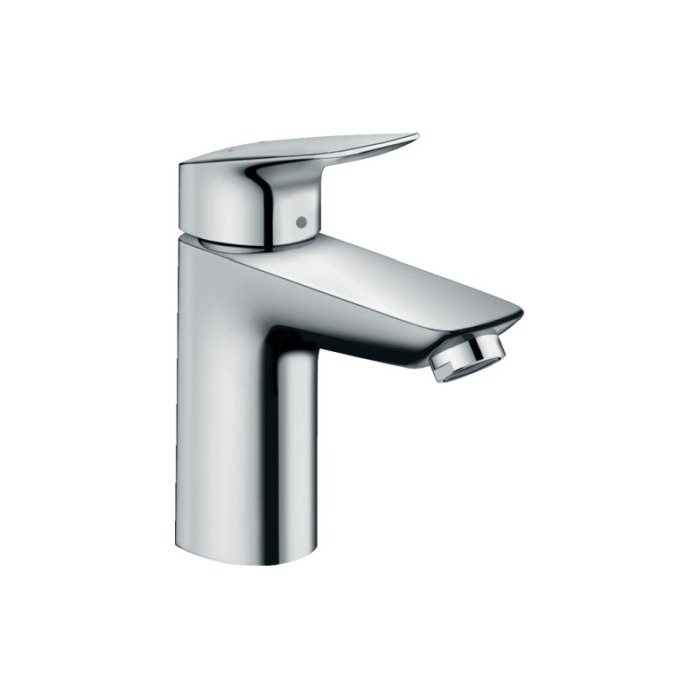 Baterie lavoar Hansgrohe, Logis 100, cu ventil, crom [1]
