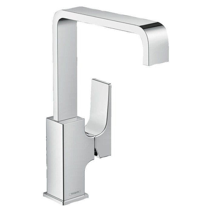Baterie lavoar, Hansgrohe, Metropol 230, cu ventil, crom [1]