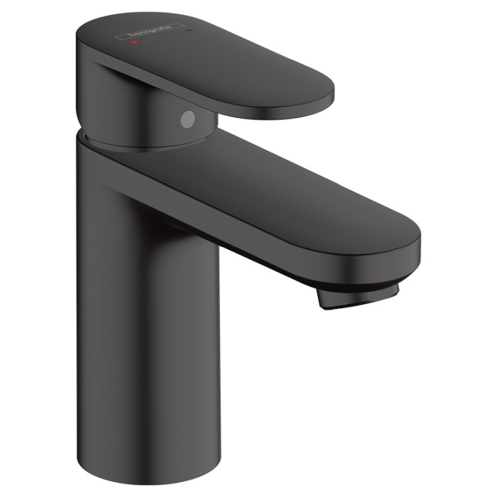 Baterie lavoar, Hansgrohe, Vernis Blend 100, cu ventil pop-up, negru mat [1]