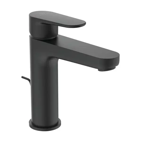 Baterie lavoar Ideal Standard Cerafine O ventil metalic pop-up negru mat [1]