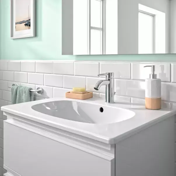 Baterie lavoar Ideal Standard Ceraline cu ventil metalic Pop-Up crom lucios [3]