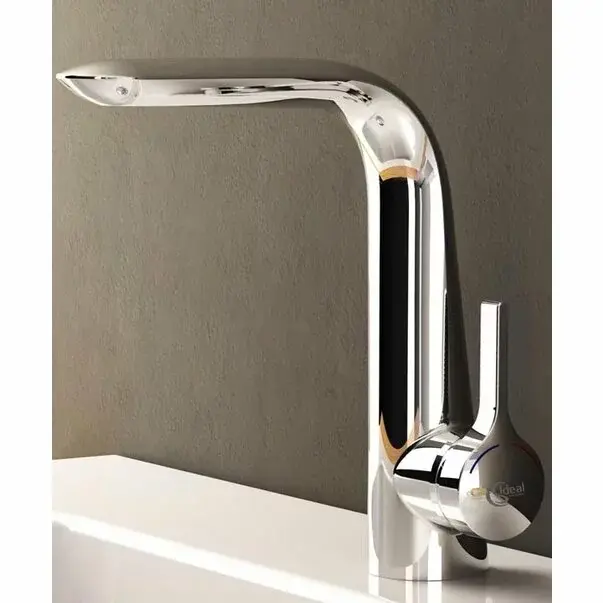 Baterie lavoar Ideal Standard Melange cu pipa inalta si ventil [3]