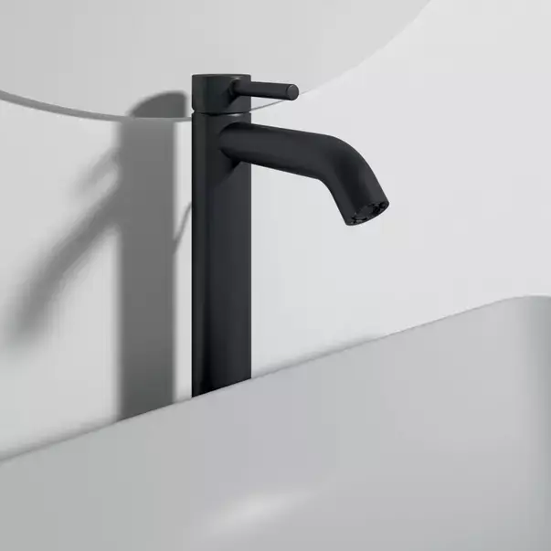 Baterie lavoar inalta Ideal Standard Ceraline cu ventil metalic Pop-Up negru mat [3]