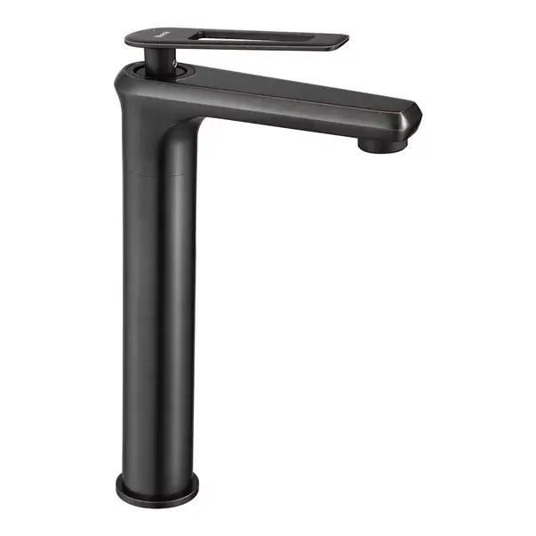 Baterie lavoar inalta Rea Blade Old monocomanda negru periat [1]