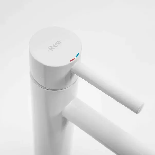 Baterie lavoar inalta Rea Lungo monocomanda alb [4]
