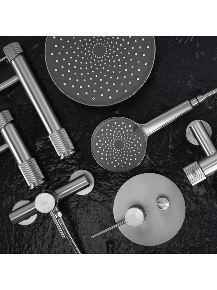 Baterie lavoar inalta Rea Lungo Stripe crom periat [12]