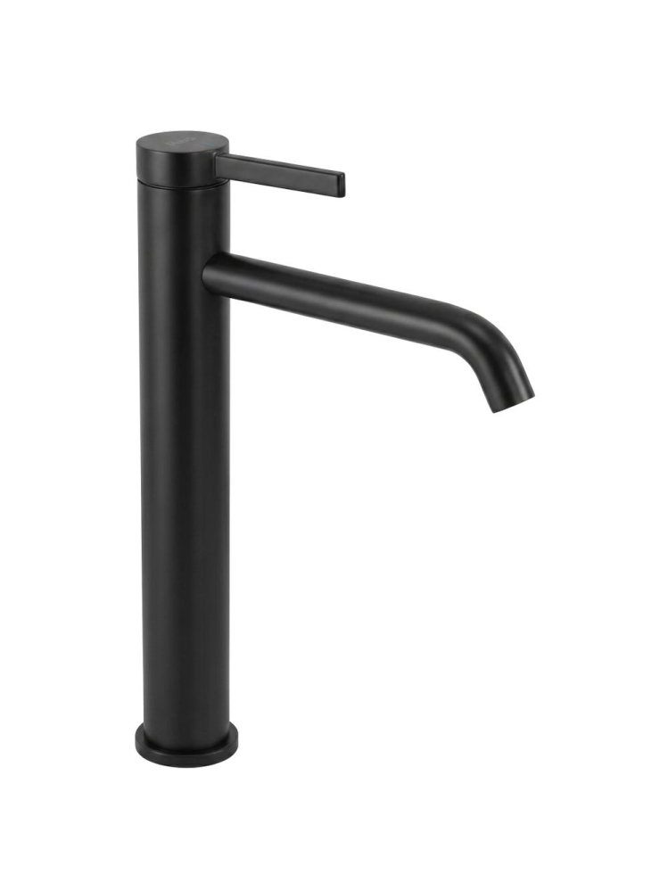 Baterie lavoar Rea Rivo negru montaj pe blat 280mm electroplating [13]