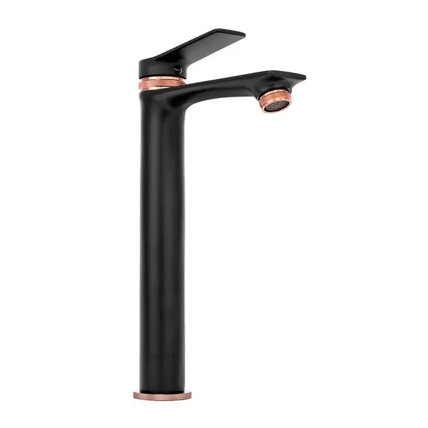 Baterie lavoar inalta Rea Viral negru - rose gold mat [2]