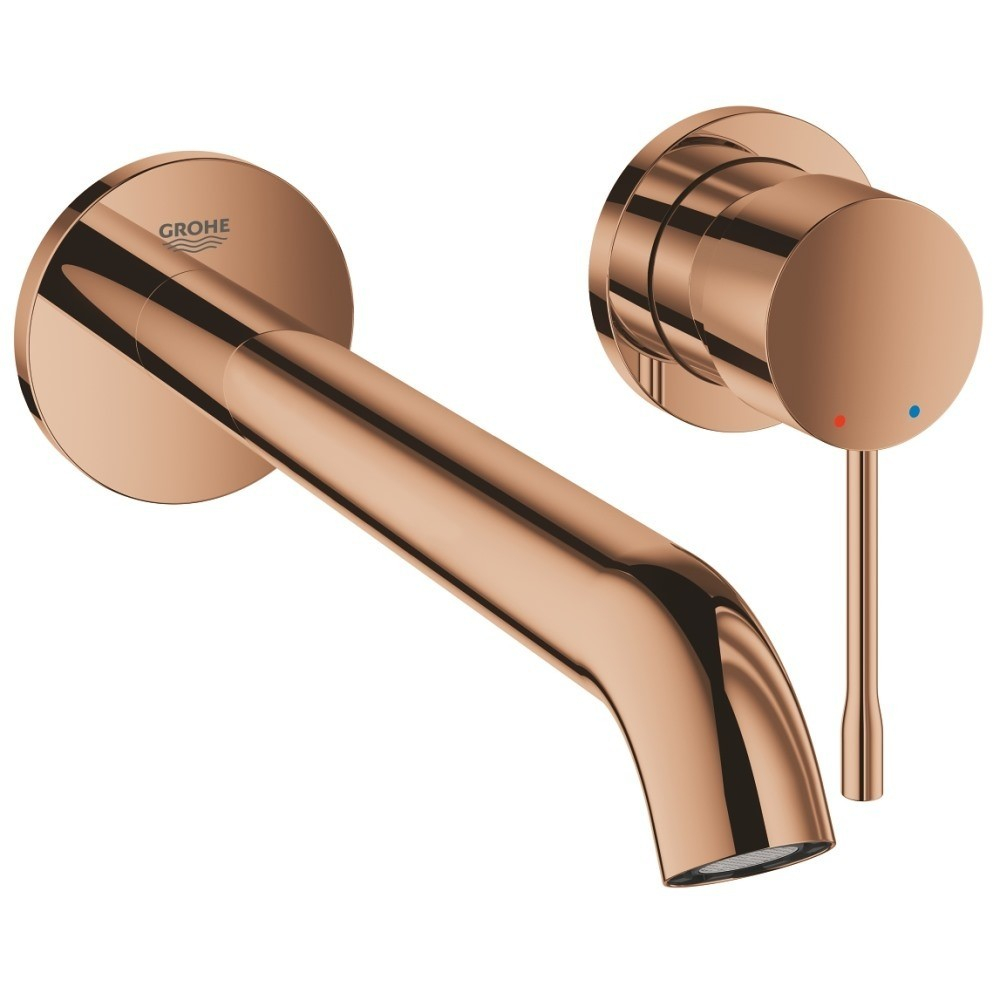 Baterie lavoar incastrata cupru Grohe Essence, pipa 23 cm [1]