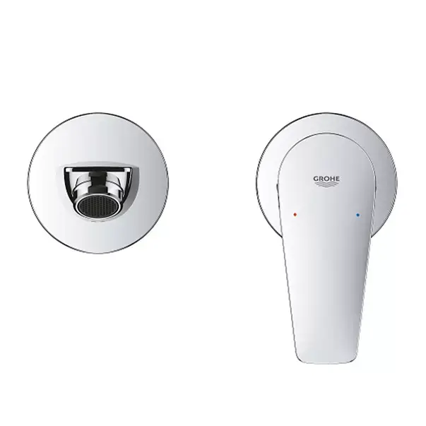 Baterie lavoar incastrata Grohe BauEdge crom cu corp incastrat inclus [3]