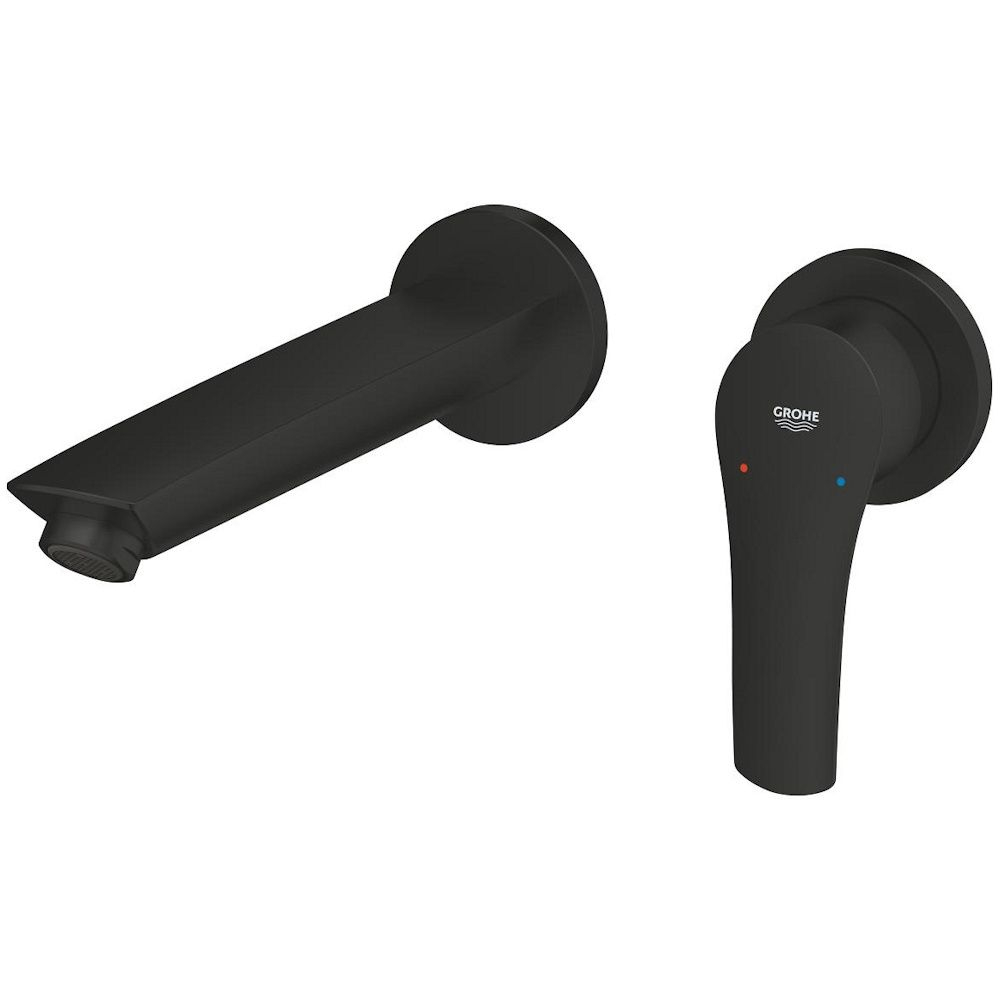 Baterie lavoar incastrata Grohe Eurosmart, marime M, negru mat [2]