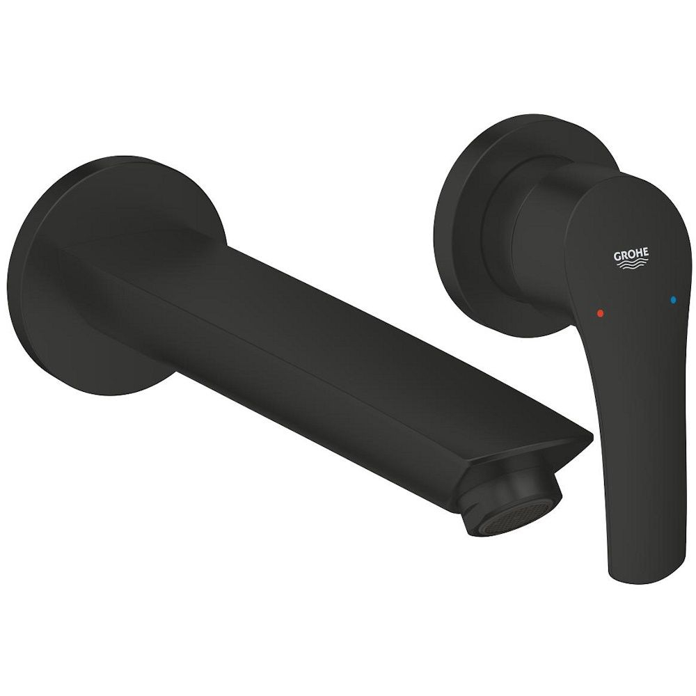 Baterie lavoar incastrata Grohe Eurosmart, marime M, negru mat [1]