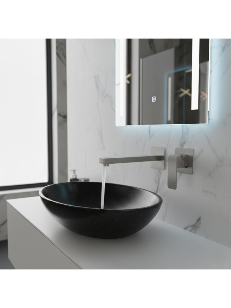 Baterie lavoar incastrata REA Arlo crom periat [6]